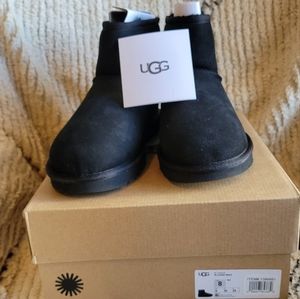 Original authentic Ugg black mini boots